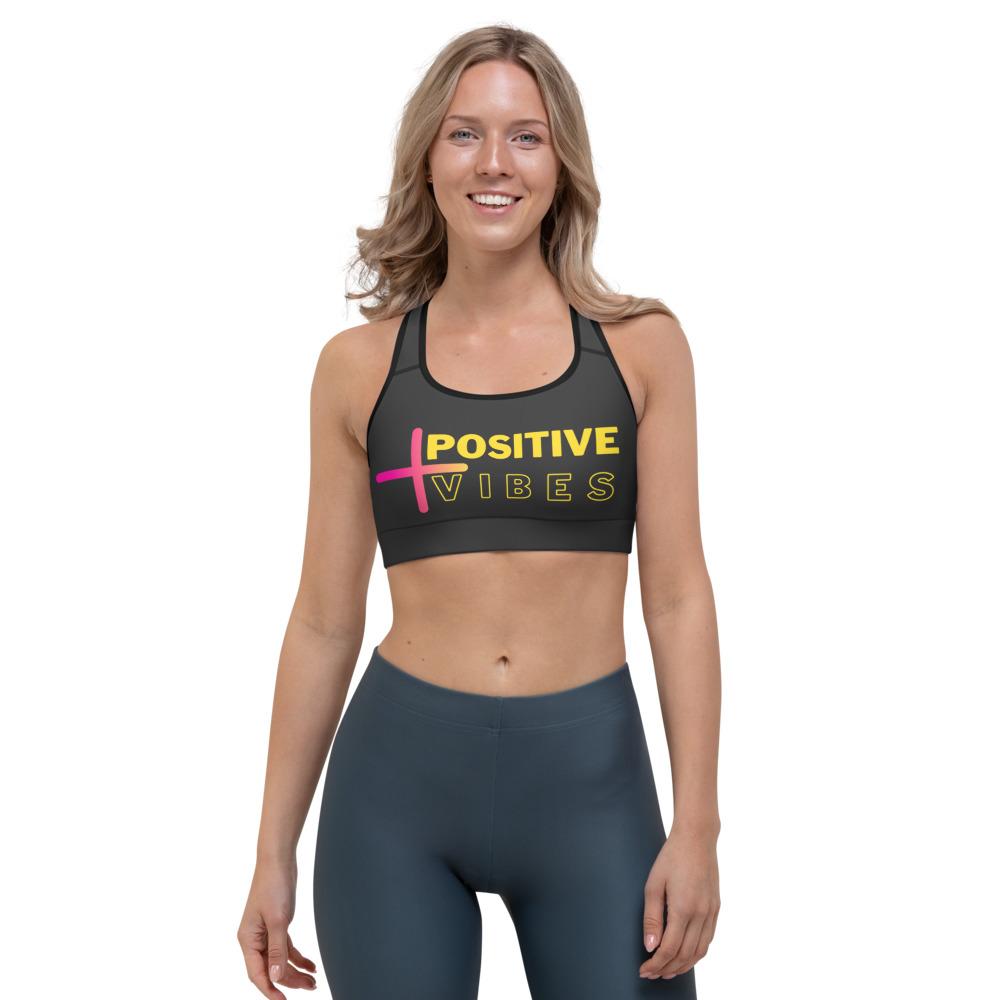 Positive Vibes Sports bra - Helsey Quintoe