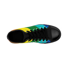 Load image into Gallery viewer, Rainbow Block Women&#39;s Sneakers - Helsey Quintoe

