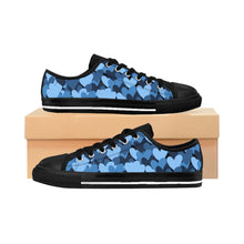 Load image into Gallery viewer, Camo Heart Blue Women&#39;s Sneakers - Helsey Quintoe
