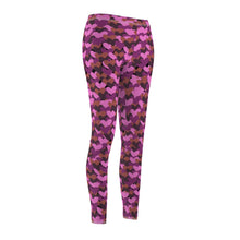 Load image into Gallery viewer, Camo Heart Pink Women&#39;s Leggings - Helsey Quintoe
