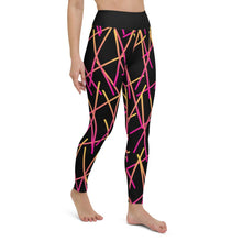 Load image into Gallery viewer, D Stripes Black Waist Leggings - Helsey Quintoe
