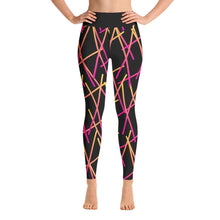 Load image into Gallery viewer, D Stripes Black Waist Leggings - Helsey Quintoe
