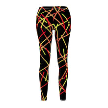 Load image into Gallery viewer, Flame D Stripe Leggings - Helsey Quintoe
