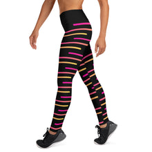 Load image into Gallery viewer, D Stripes Black 2 Leggings - Helsey Quintoe
