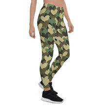 Load image into Gallery viewer, Camo Heart G Leggings - Helsey Quintoe

