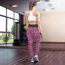 Load image into Gallery viewer, Camo Heart Pink Waist Leggings - Helsey Quintoe
