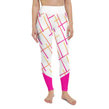 Load image into Gallery viewer, D Stripes White Leggings - Helsey Quintoe
